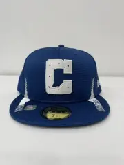 Indianapolis Colts New Era NFL On Field Football “SAMPLE” Fitted Cap Hat 7 1/2