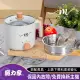 【MOLIJIA 魔力家】M28 雙層防燙不沾快煮鍋1.8L+M0819不鏽鋼蒸籠(BY011028)