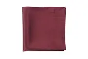 Jeff Banks Men's Elegant Modern Occasions Range Stylish Pocket Square Bordeaux