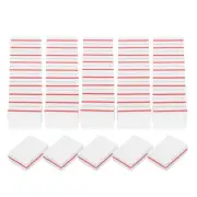 20pcs Nail Buffers 100/180 Grit Mini Nail Sanding Blocks Set White