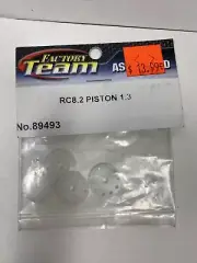 Team Associated 89493 16 mm Pistons 5x1.1 + 5x1.3 RC8 RC8.2 RC8B RC8e RC8T RC8Te