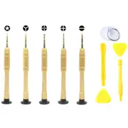 10-In-1 Iphone Repair Tool Kit - Metal And Plastic