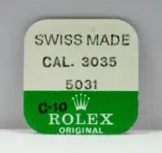 Original Rolex Part No 5031 Caliber 3035 Intermediate Crown Wheel. Sealed NOS