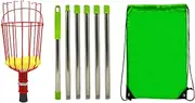 Fruit Picker - Telescopic Picker, Lightweight Fruit Picker | Apples Picker with Basket, Long Reach Fruit Picker, Fruit Picking Tool, Detachable Fruit Picker for Plum Pear Lemon Apricot