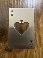 Ace of Spades Bottle Opener Poker Card Bottle Openers Fun Party Gifts Unique
