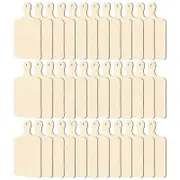 36 Pcs Wooden Mini Cutting Board with Handle Unfinished Wood Craft Mini Charcuterie Boards Paddle Blank Chopping Board wood color