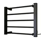 Pronti Aluminium Heated Towel Rail Rack Electric Bathroom Warmer Black