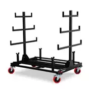ARMORGARD 1 Tonne Certified Mobile Pipe Rack Storage Trolley PR1