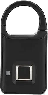 Haofy Smart USB Fingerprint Lock Portable Padlock Intelligent Anti Theft Keyless Lock for Suitcase Luggage