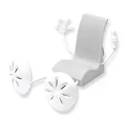 Zadro WHITE Speakerman Stereo Amplifier Portable Speaker Music iPod 3.5mm Jack