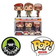 Stranger Things 4 - Robin, Steve & Vecna Pop! Vinyl Figure 3-Pack "New"