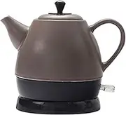 Electric Ceramic Tea Kettle Detachable Swivel Base Boil Dry Protection Auto Shut Off 1l 1350w Hot Water Dispensers for Kitchen Home Brew Coffee Tea Cereal Macaroni (C) lofty ambition KeYJ