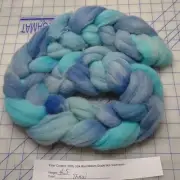 USA Medium Grade Wool Combed Top Roving Spinning Felting Knitting Thaw