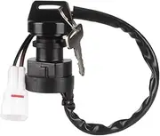 for YFM400 for Kodiak 400 4WD 2003-2006 Ignition Lock Barrel Starter Switch with Key 5TG-82510-01-00