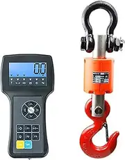 [JAJAJ] Industrial Digital Crane Scale Wireless Digital Electronic Hanging Crane Scale, Industrial Lifting Crane Scale with 200m Remote Control Handle for Farm,Livestock,Factory,Construction(5T)