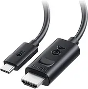 Cable Matters USB C to HDMI 2.1 Cable - 1.8m, Supports 4K@240Hz, 8K@60Hz, HDR - Thunderbolt 4, Thunderbolt 5, USB4 Compatible with MacBook Pro, XPS, ThinkPad - Max Resolution on macOS is 4K 60Hz