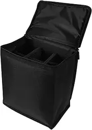 Yardwe Cassette Stove Storage Bag Gas Tank Camping Bag Cylinder Holder Compact Durable for