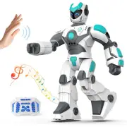 Remote Control Robot for Extra Large, 15.4" Programmable RC Robot Toy with Si...