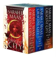 Crescent City Hardcover Box Set by Sarah J. Maas Paperback Book