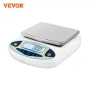 Kitchen Scale 5000g x 0.01g Lab Analytical Balance W/ LCD Backlit Screen Digital