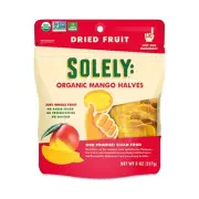 Solely Fruit Dried Mango Organic 8 oz (Pack Of 6)