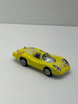 VINTAGE MAJORETTE #232 PORSCHE LE MANS YELLOW