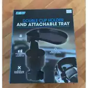 I Road Double Cup Holder and attachable table