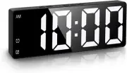 AMIR [New Version] Digital Alarm Clock, LED Alarm Clock for Bedroom, Electronic