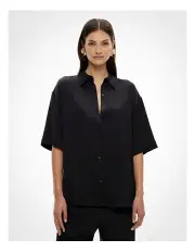 [Witchery] Longline Shirt in Black