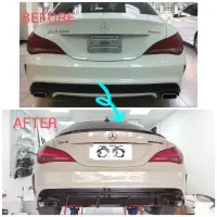 在飛比找蝦皮購物優惠-BENZ W117 CLA250 改 CLA45 AMG 後