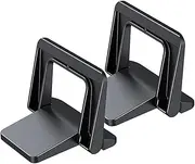 ARTIBETTER 1 Pair Laptop Stand Portable Black PC Material Laptop Stands Laptop Holder Stand Notebook Holder Stand