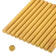 12 Pcs Gold Cylinder Sealing Wax Stick Glue Gun Wax Seal Rod