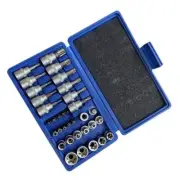 Ratchets Socketing Set Torques Wrenches Star Socketing Impact Box Female