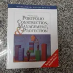 PORTFOLIO CONSTRUCTION, MANAGEMENT, AND PROTECTION 二手原文書