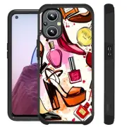 FUSION Case For OnePlus Nord N20 5G Hybrid Phone Cover MAKEUP SHOE