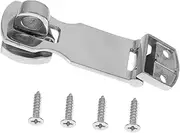 ERINGOGO Heavy Duty Stainless Steel Door Latch Hasp Lock for Use Corrosion Resistant for Yachts and Fishing Boats Easy Installation with Screws Secure for Gates
