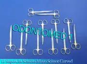 12 SuperCut Scissor Mayo Dissecting Surgical 6.75" Curved Surgical Instruments