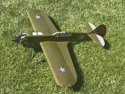 NEW Midwest P-40 Warhawk Control Line Profile WS 33” Short Kit for .15 Engine