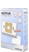 Nilfisk One, Coupe & Go Vacuum Bags 5Pk Heavy Duty Cardboard Collar - Vacuum Cleaner Bags