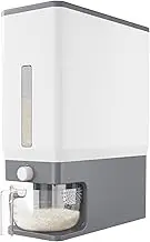Lifewit Rice Dispenser 25 Lbs(11.3kg), Rice Storage Container Sealed Moisture Proof with Measuring Cup for Kitchen Pantry Household, BPA-Free