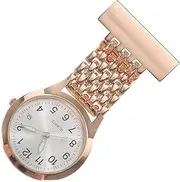 [VALICLUD] Nurse Table Nurse Watch LED Watch Mens Wrist Watch Alarm Clocks Watches Seconds Decorative Pocket Watch Doctor Hanging Watch Hanging Nurse Doctor Watch Alloy Rose Gold