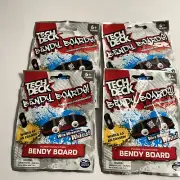Tech Deck Bendy Board Single Pack Blind Bag Eraser New Random- 4 pack