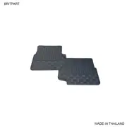 LAND ROVER FRONT FLOOR RUBBER MAT SET DEFENDER STC50172 BP AM