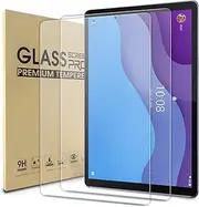 WD&CD Screen Protector Compatible with Lenovo Tab M10 HD (2nd Gen) 2020 10.1" [2 Pack], Tempered Glass Film Replacement for Lenovo M10 HD 2nd Gen 2020 Anti-Scratch