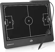 [Newnaivete] Electronic Football Coach Board - LCD Soccer Tactical Coaching Board with Stylus Pen for Football Coach Marker Training Writing Tablet