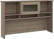 Bush Furniture Cabot Hutch, 60W, Ash Gray