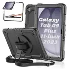 Case for Samsung Galaxy Tab A9 Plus Tablet Case 10.9 inch 2023 [with Tempered