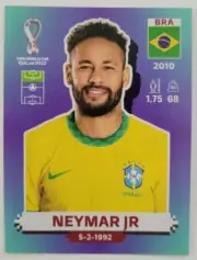 2022 FIFA World Cup Stickers - Neymar Jr Sticker Brazil Non-Stuck PANINI