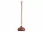 Wooden Plunger Sink Drain Toilet Shower Bath Kitchen Cleaner Unblocker 48cm