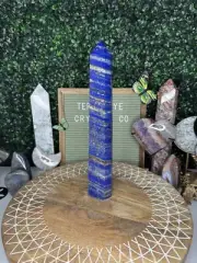 Lapis Lazuli Tower | Crystal Towers, Statement Piece